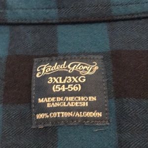 Faded Glory Shirts - Casual flannel shirt Faded Glory Shirts - Casual flannel shirt